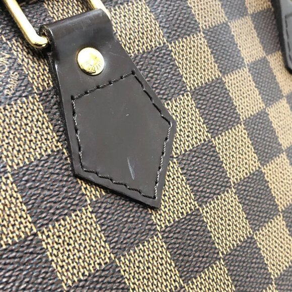 LOUIS VUITTON N51131 Damier Alma Bags Tote Bag Hand Bag Brown/GoldHardware - Picture 9 of 16